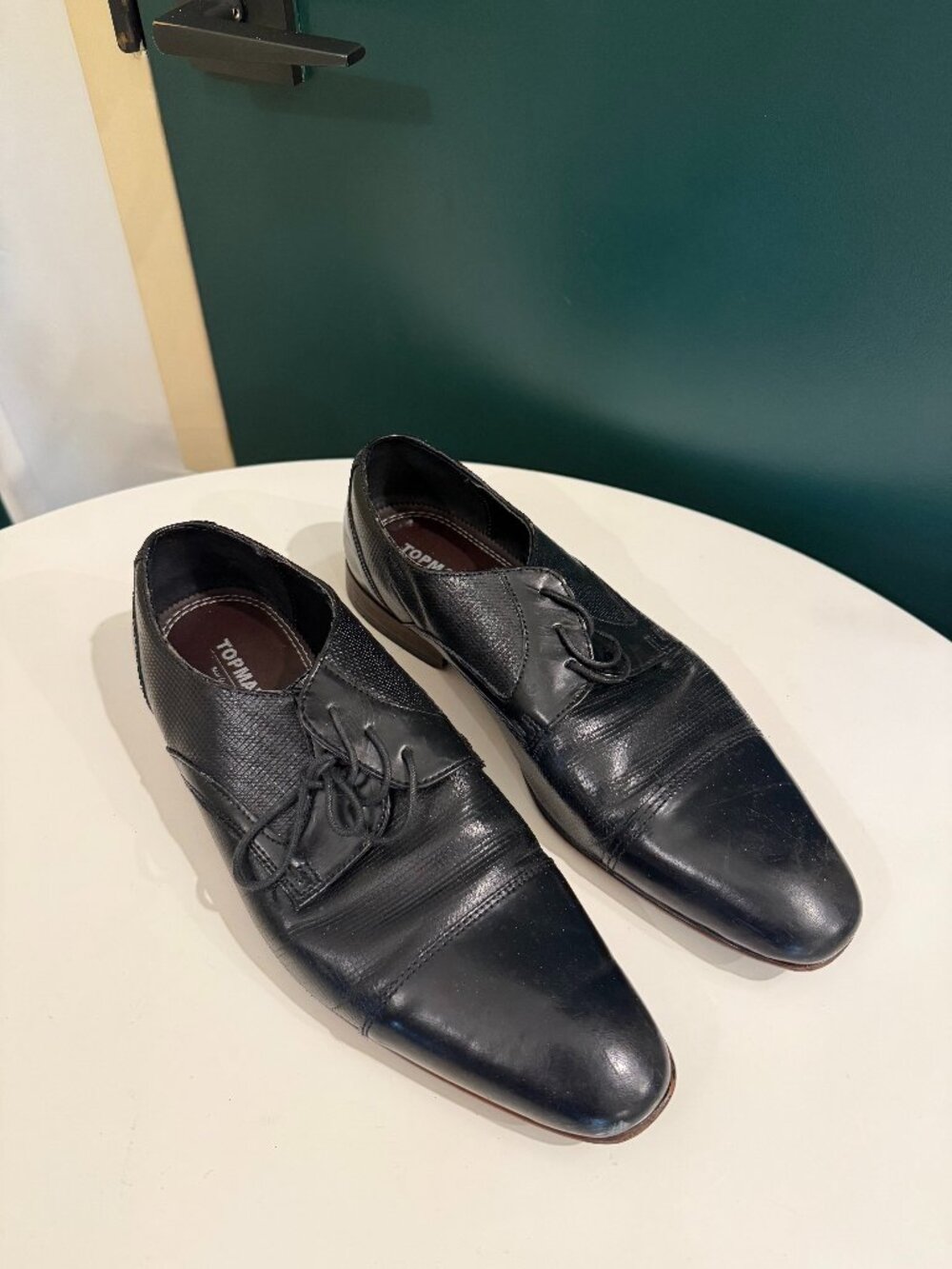 Topman Black Dress Shoes